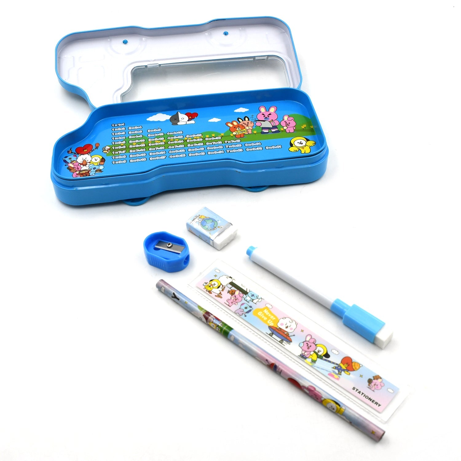 4562 Bus Shape Compass Box for Boys, Kids School Accessories | Pencil Box with Wheels for Girls and Kids, String Operated Case Students School Supplies - Stationery Set Organizer Birthday Return Gift for Kids 4562 Bus Shape Compass Box for Boys, Kids School Accessories | Pencil Box with Wheels for Girls and Kids, String Operated Case Students School Supplies - Stationery Set Organizer Birthday Return Gift for Kids